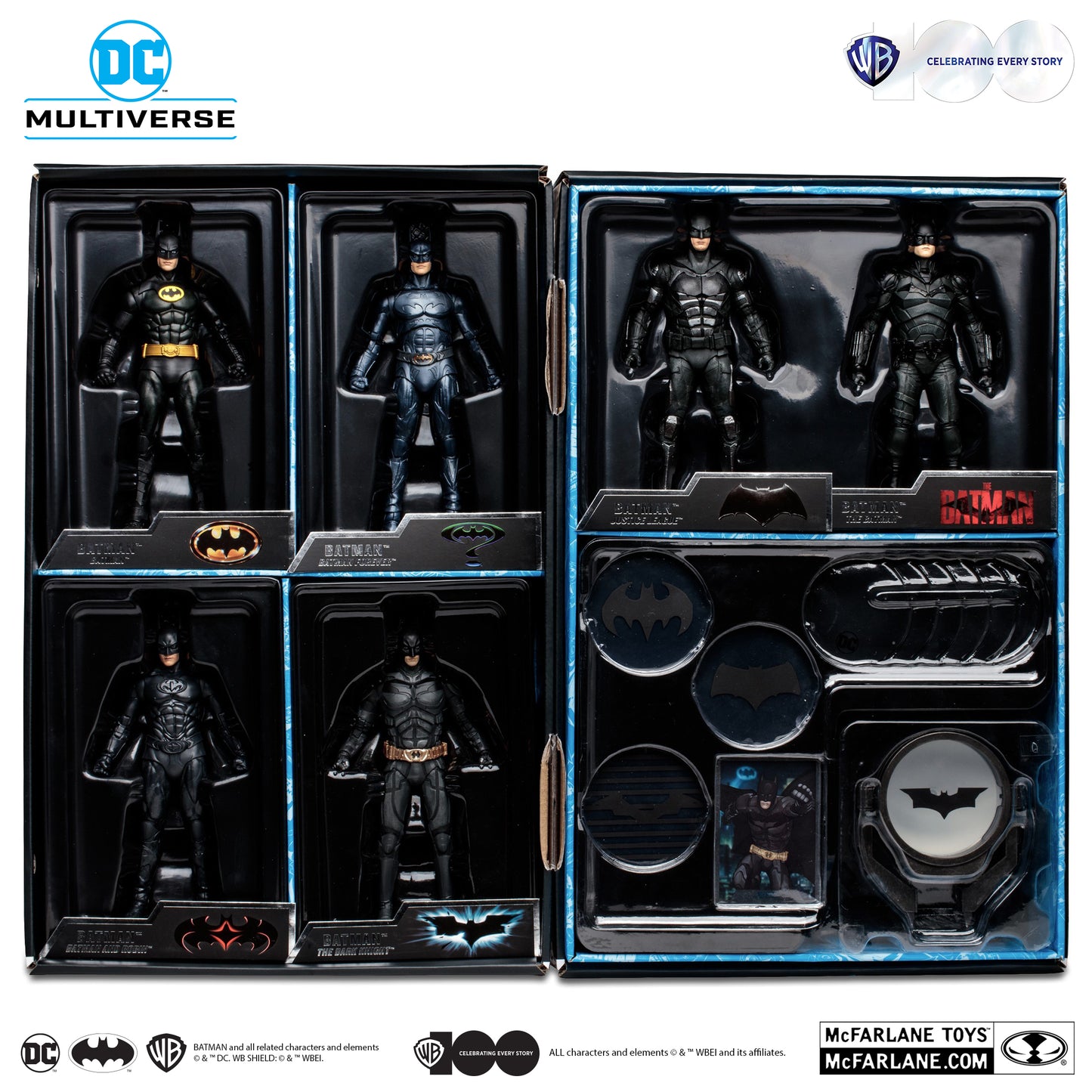 McFarlane Toys Batman 6pack WB100