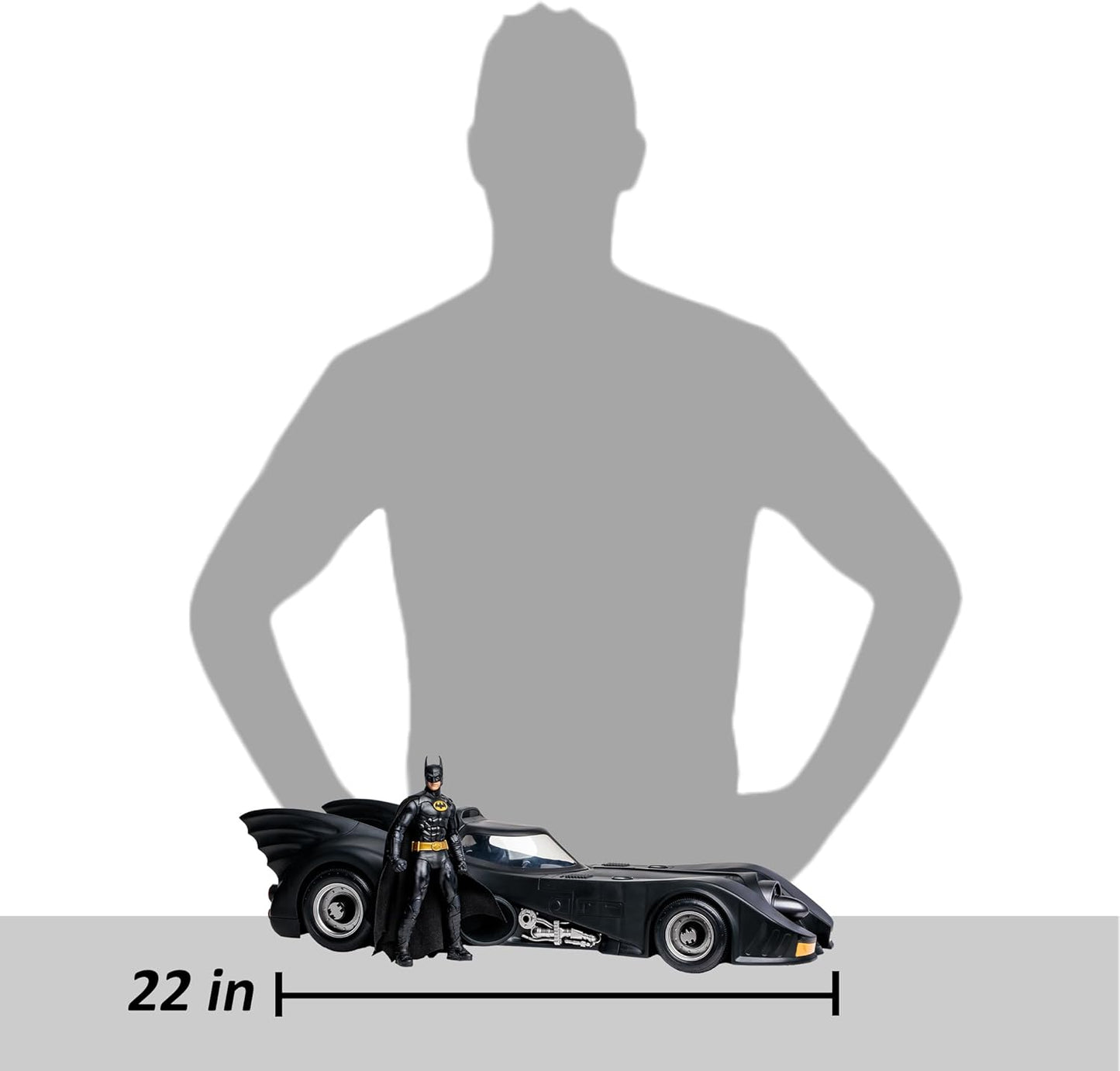 McFarlane Toys Batman & Batmobile 2-Pack