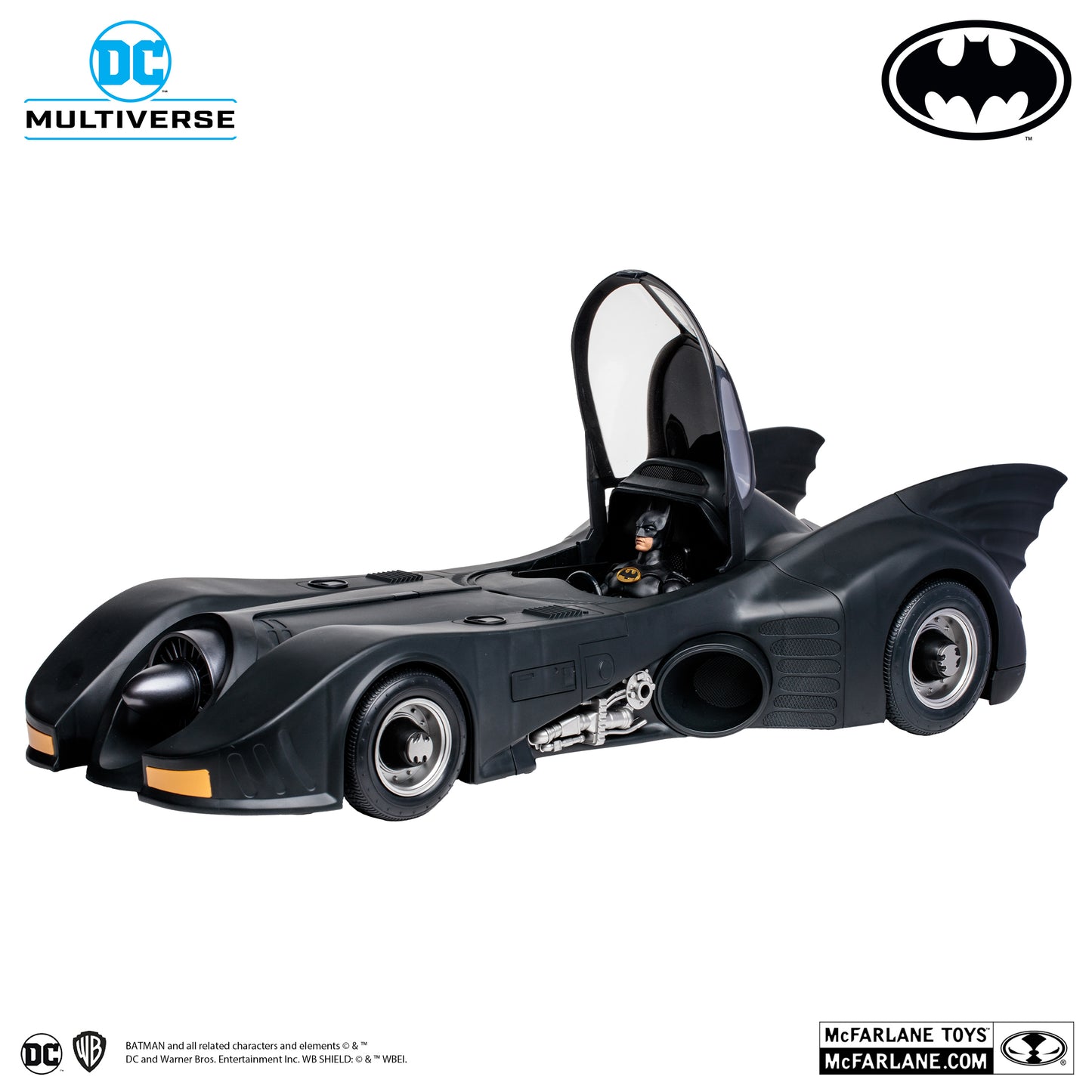 McFarlane Toys Batman & Batmobile 2-Pack