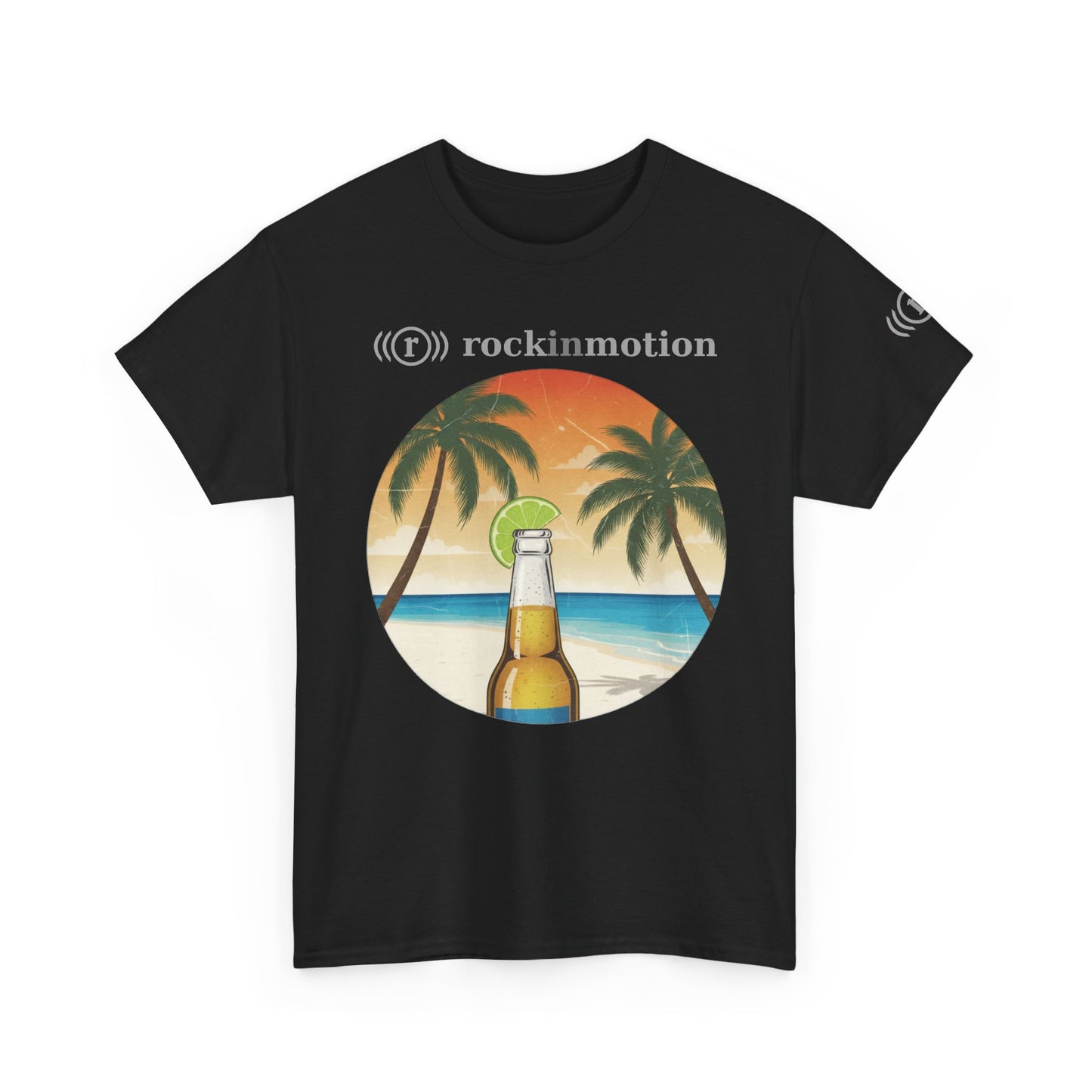 Rock in Motion Tee Shirt - La cerveza es
