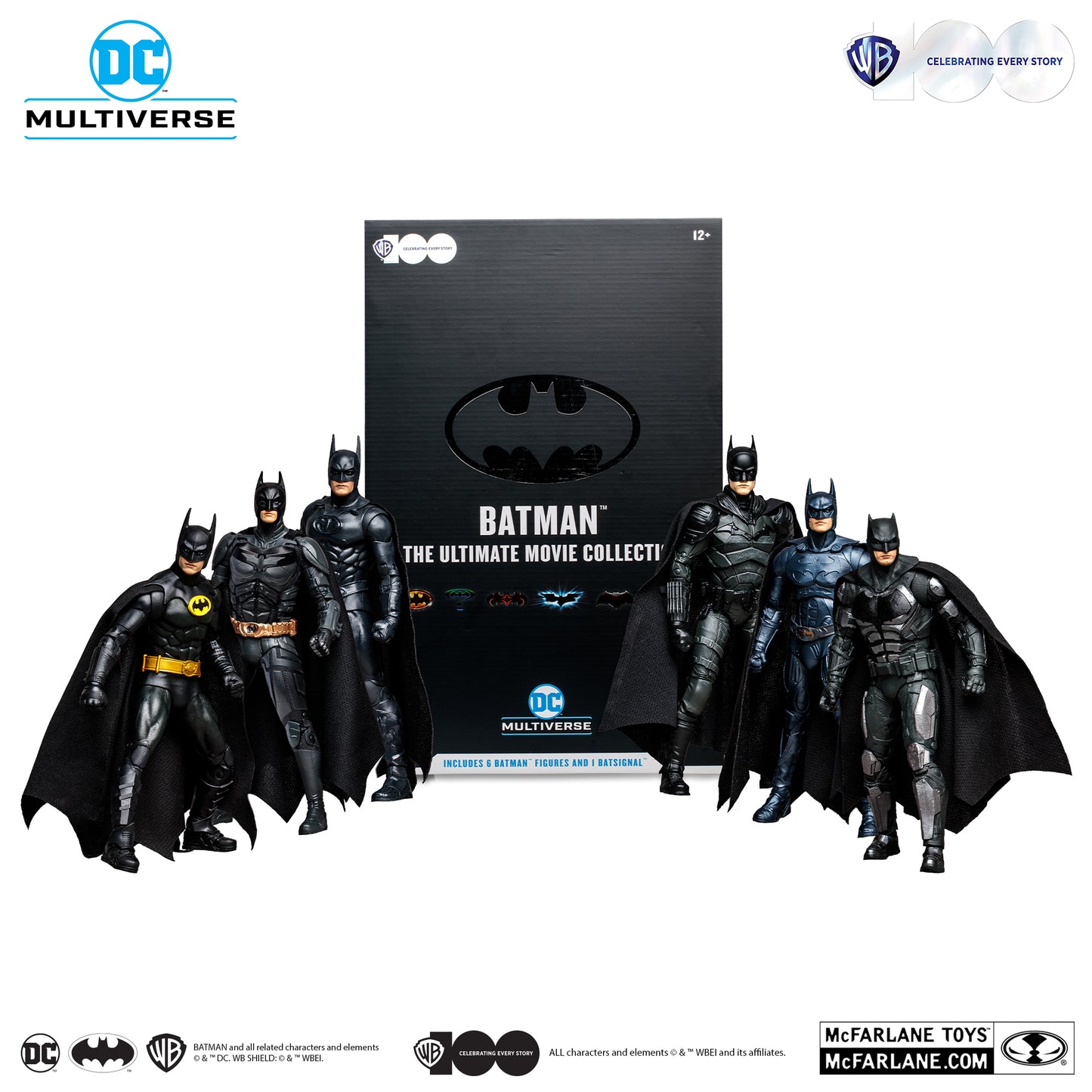 McFarlane Toys Batman 6pack WB100