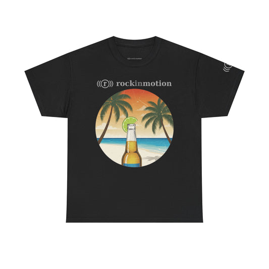 Rock in Motion Tee Shirt - La cerveza es