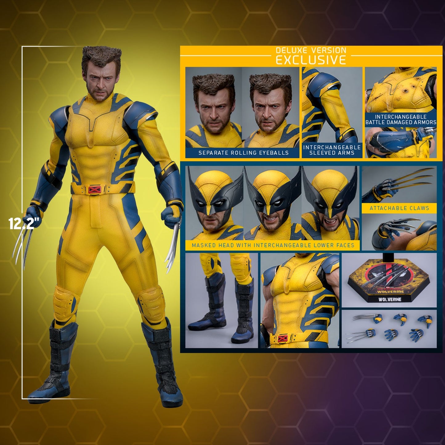 Hot Toys Wolverine Deluxe Version