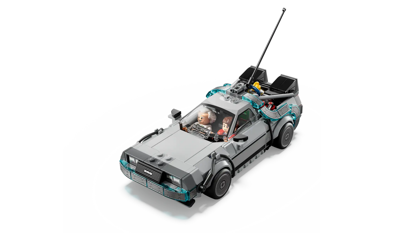 LEGO Time Machine from Back to the Future