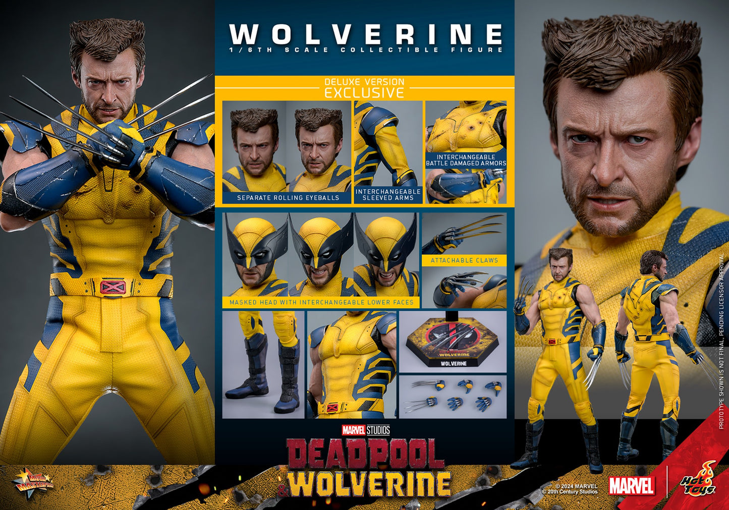 Hot Toys Wolverine Deluxe Version