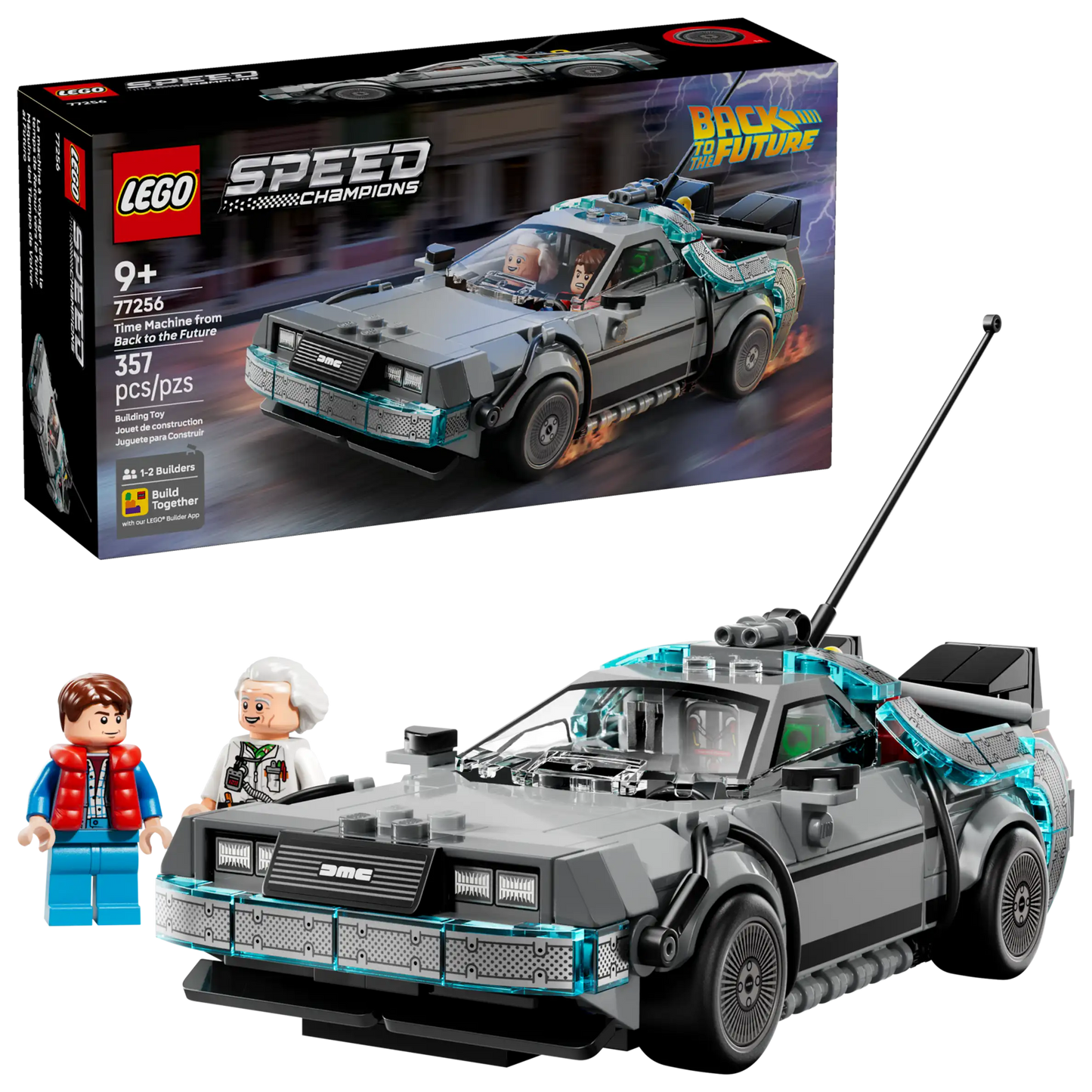LEGO Time Machine from Back to the Future