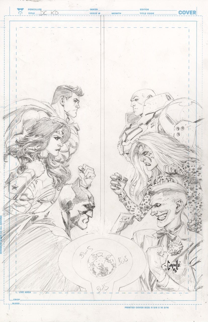 DC Comics DC K.O. #1 random variant