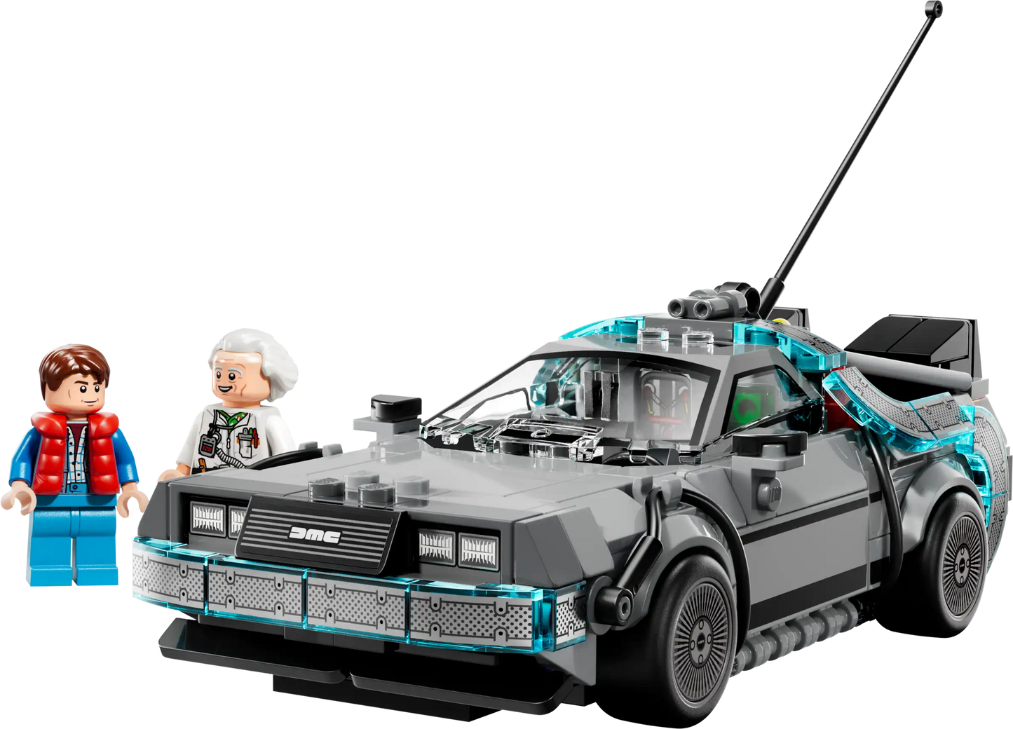 LEGO Time Machine from Back to the Future