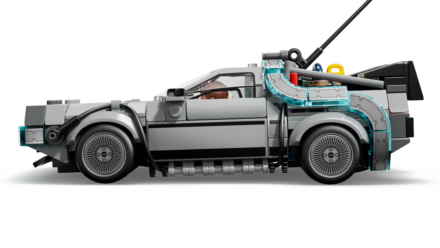 LEGO Time Machine from Back to the Future